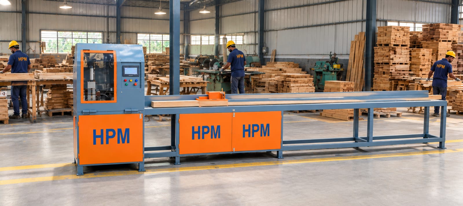 Wood Cross Cutting Machine